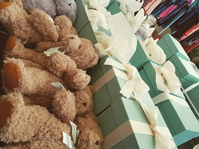 little hugs teddy bears donated for homeless children